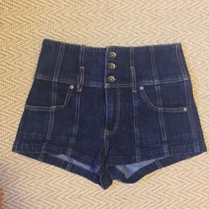 Abercrombie and Fitch high waisted shorts